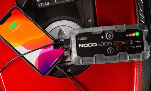 NOCO мултифункционален стартер за автомобил Jump Starter - BOOST SPORT ULTRASAFE GB20 - 500A, 12V - image 6