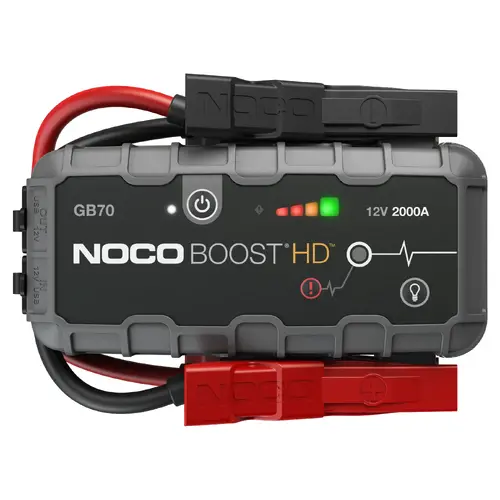 NOCO мултифункционален стартер за автомобил Jump Starter - BOOST HD GB70 - 2000A, 12V