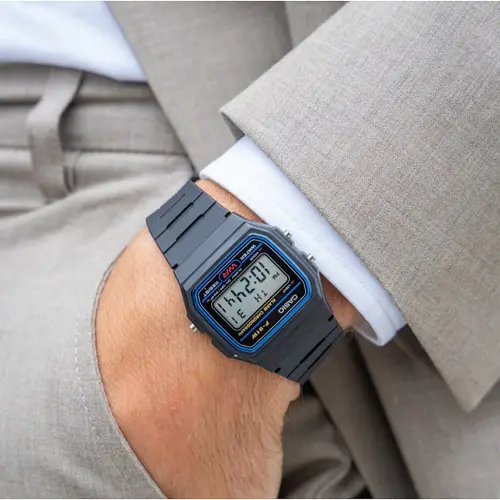 Мъжки часовник CASIO - F-91W-1DG - image 1