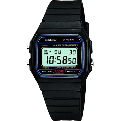Мъжки часовник CASIO - F-91W-1DG