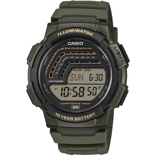 Мъжки часовник Casio - WS-1800-3AVEF