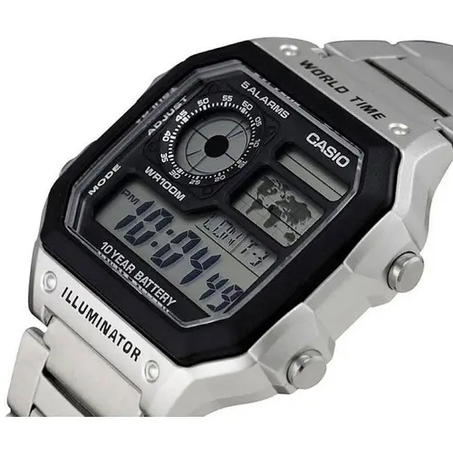 Мъжки часовник Casio - AE-1200WHD-1AVDF - image 1