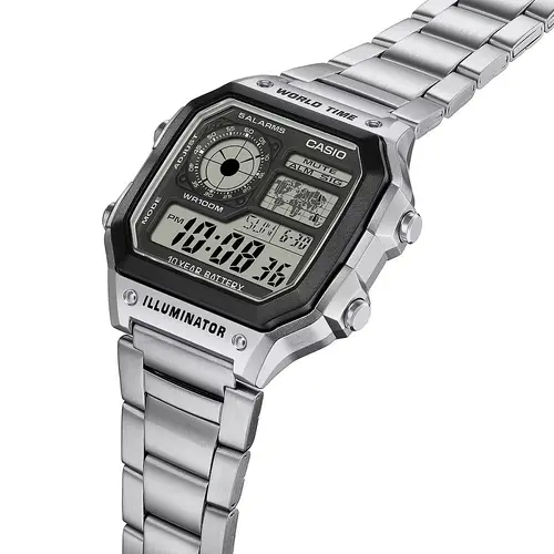 Мъжки часовник Casio - AE-1200WHD-1AVDF - image 2