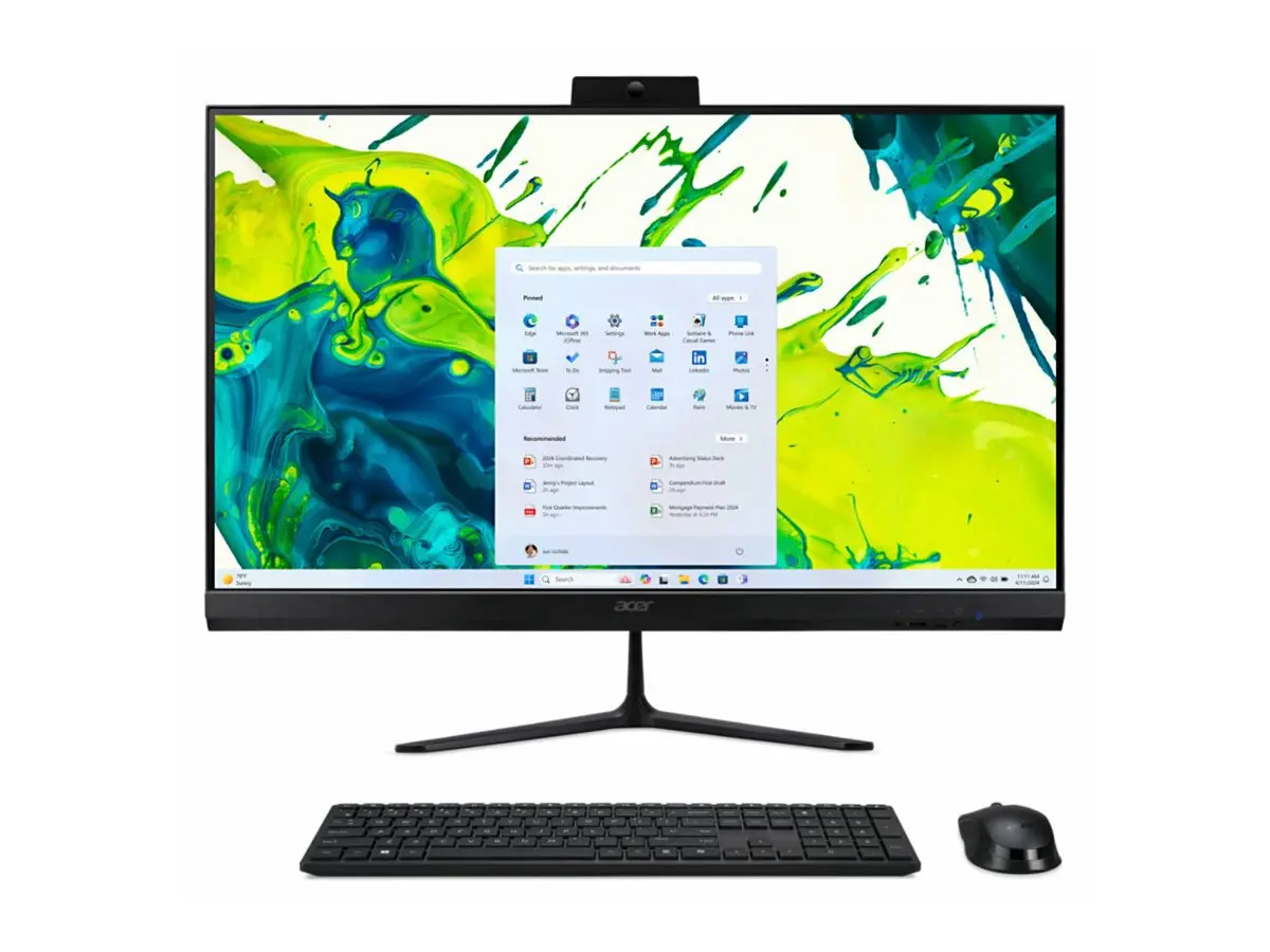 ACER Aspire AiO C27-B AMD Ryzen 5 7430U 27inch FHD 16GB 512GB NoOS - image 8
