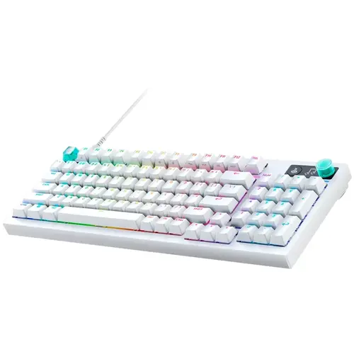 LOGITECH G316 X 98 Ενσύρματο gaming πληκτρολόγιο - ΛΕΥΚΟ - US INT'L - USB - EMEA28i - 935 - TACTILE - 3