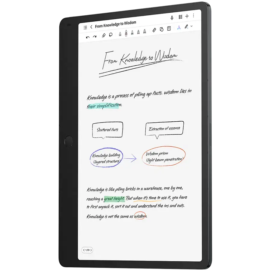 TCL NOTE A1 NXTPAPER 11.45 WIFI Active Pen, Paper-Like, Lag-Free Display, Natural Precision Writing,AI-Driven Productivity - image 3
