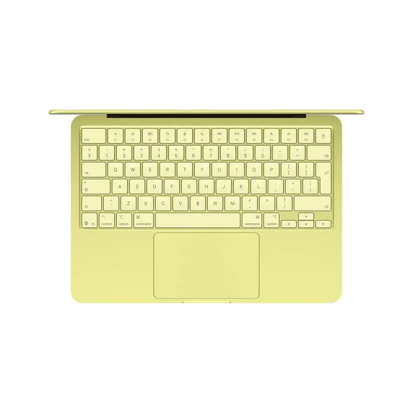 Лаптоп, Apple MacBook Neo 13: Apple A18 Pro chip with 6-core CPU and 5-core GPU, 8GB, 512GB SSD, Touch ID - Citrus - image 1