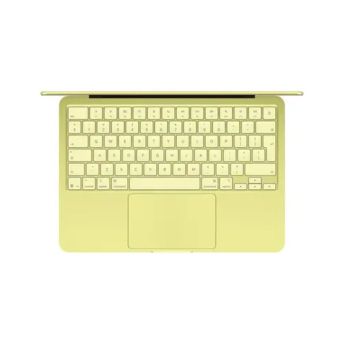 Лаптоп, Apple MacBook Neo 13: Apple A18 Pro chip with 6-core CPU and 5-core GPU, 8GB, 512GB SSD, Touch ID - Citrus - image 1