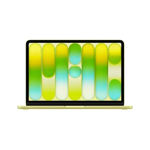 Лаптоп, Apple MacBook Neo 13: Apple A18 Pro chip with 6-core CPU and 5-core GPU, 8GB, 512GB SSD, Touch ID - Citrus