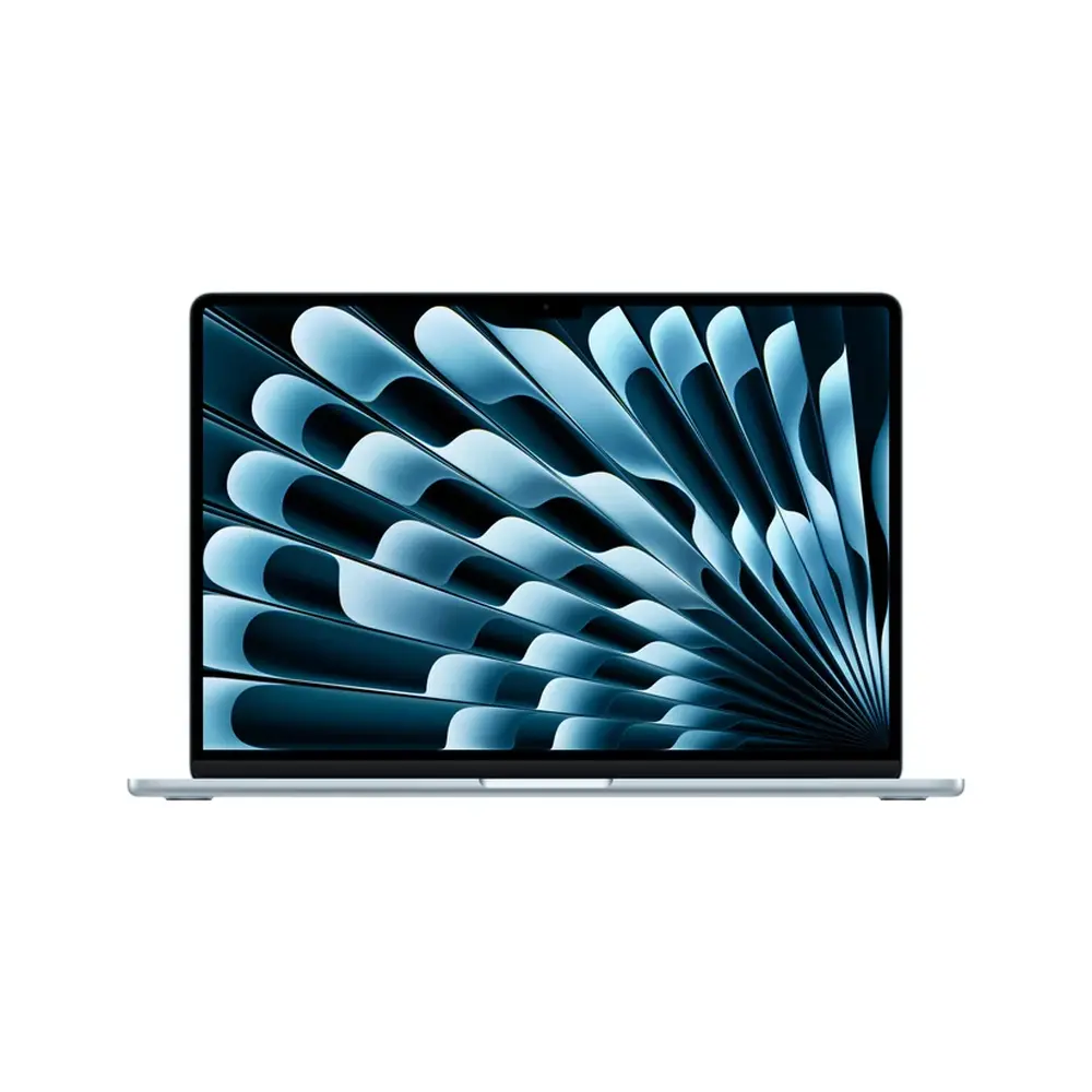 Лаптоп, Apple MacBook Air 15.3: Apple M5 chip with 10-core CPU and 10-core GPU, 16GB, 512GB SSD - Sky Blue
