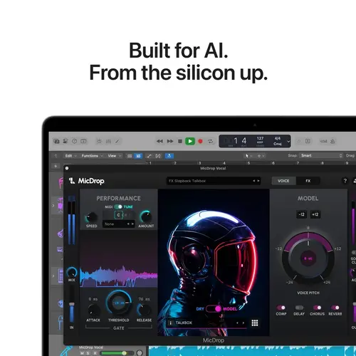 Лаптоп, Apple 14-inch MacBook Pro: Apple M5 chip with 10-core CPU and 10-core GPU, 24GB, 1TB SSD - Silver - image 2