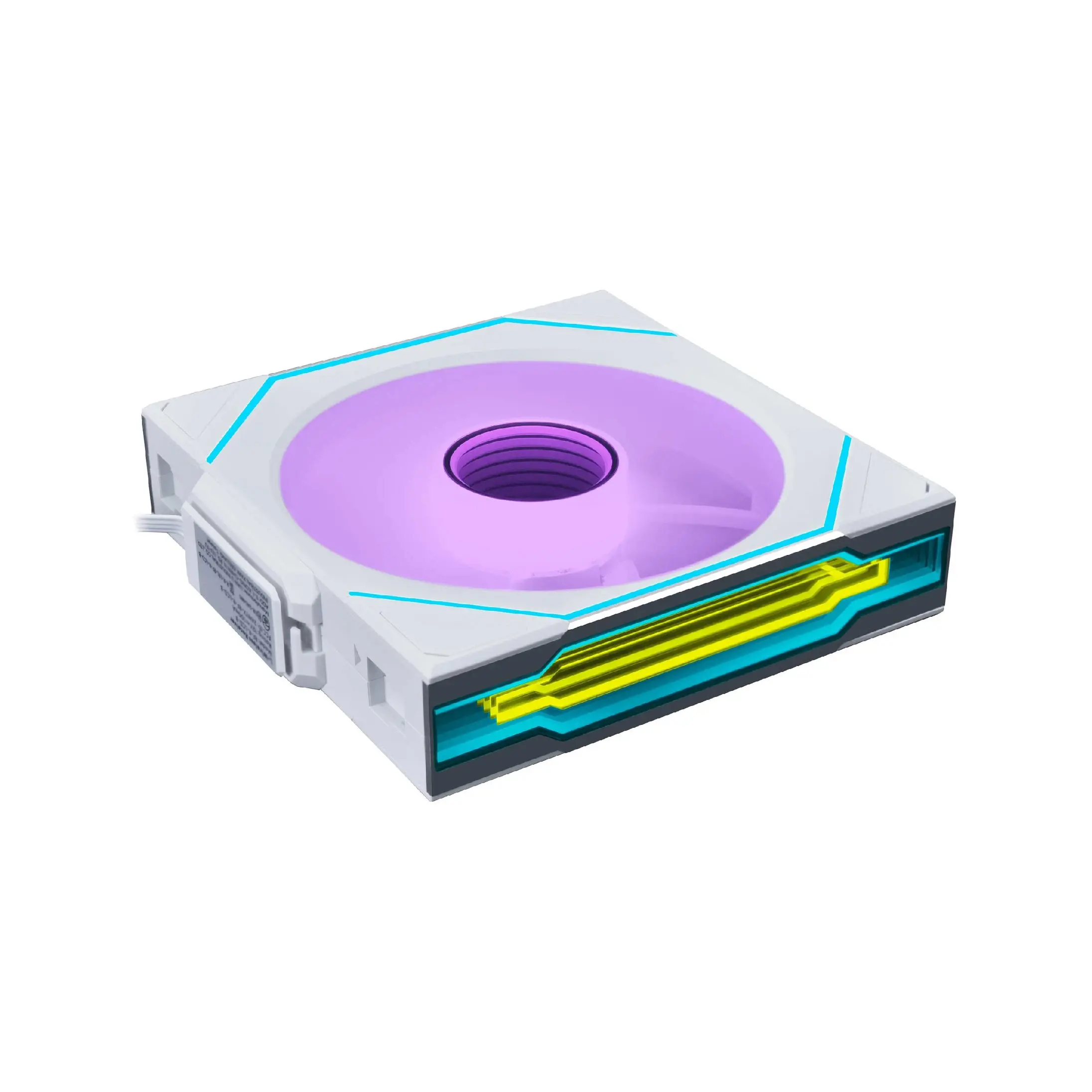 Lian Li вентилатор Fan 120mm - UNI FAN SL-INF Wireless - 120mm Reverse Blade - White - image 1