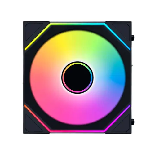 Lian Li вентилатор Fan 120mm - UNI FAN SL-INF Wireless - 120mm Reverse Blade - Black - image 1