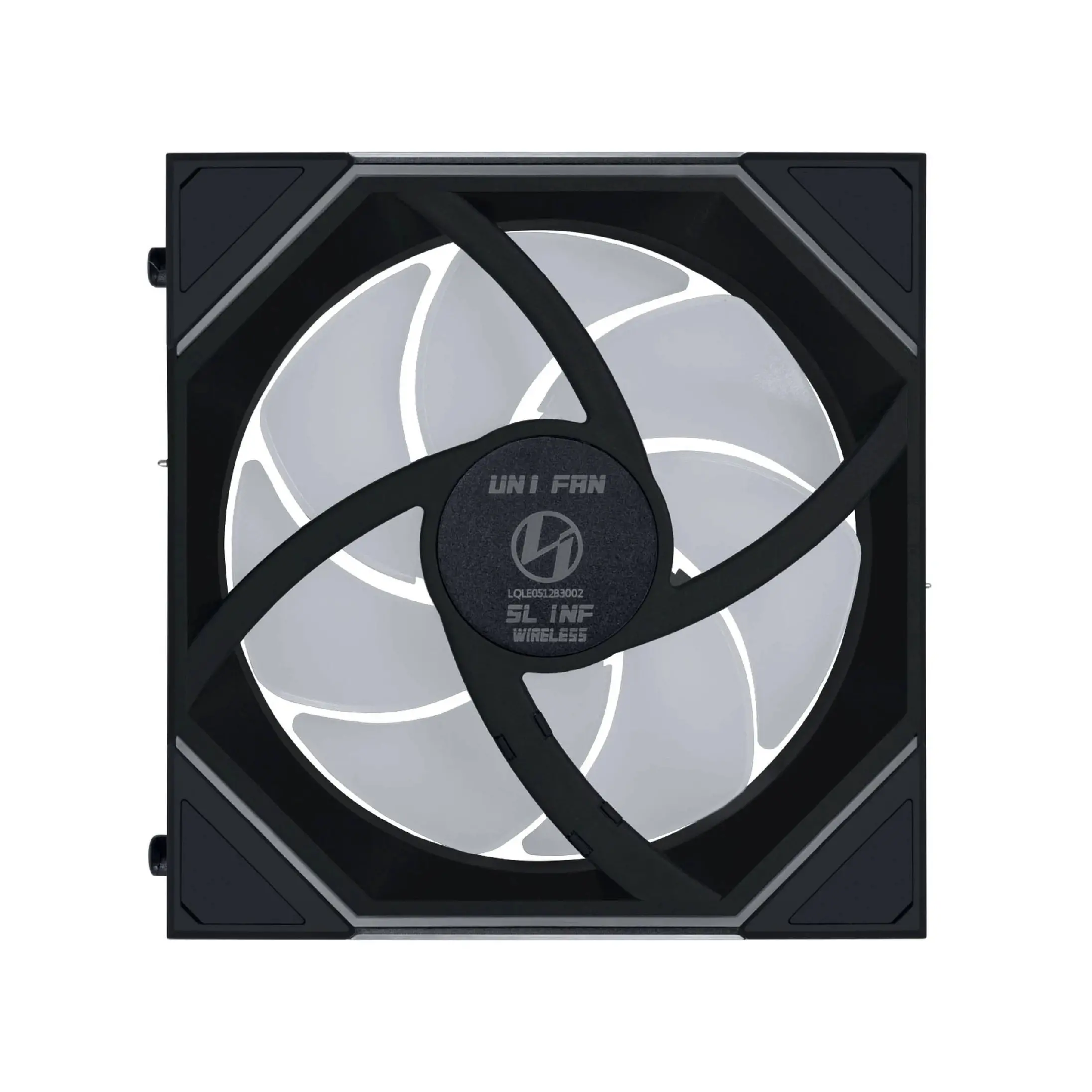 Lian Li вентилатор Fan 120mm - UNI FAN SL-INF Wireless - 120mm Reverse Blade - Black - image 5