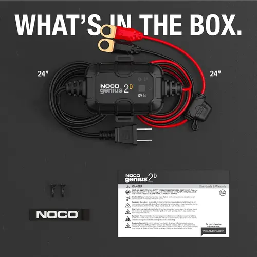 NOCO зарядно за акумулатор Battery Charger - GENIUS2D - 1A, Direct-Mount - image 5