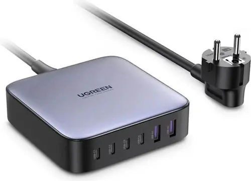 UGREEN GaN 200W настолно зарядно устройство (6 порта)