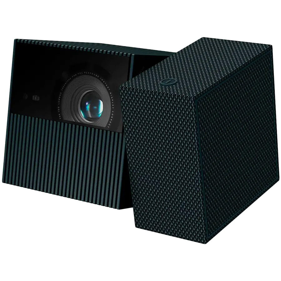 TCL PLAYCUBE Projector, 1080P Native, 750 ISO Lumens, Google TV, Netflix Certified, 5W Speaker, 90° Swivel Stand, 66Wh Battery - image 2
