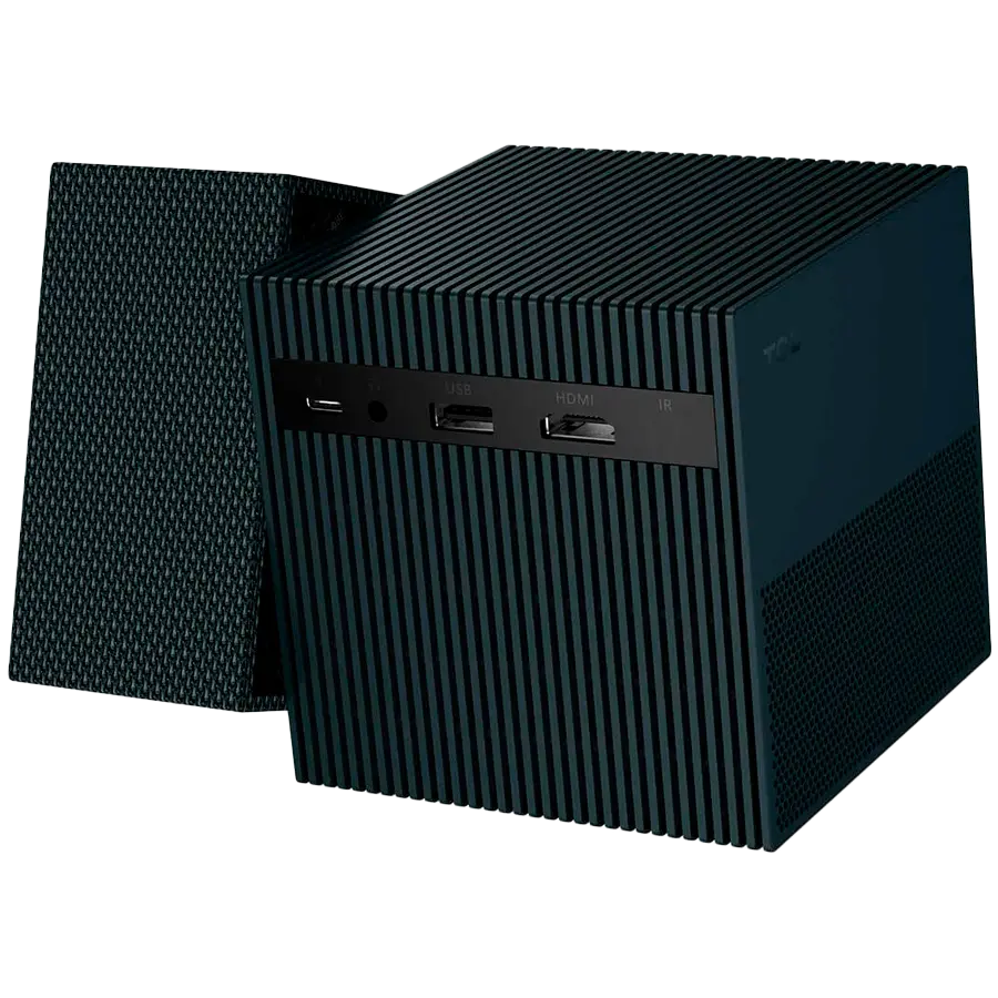 TCL PLAYCUBE Projector, 1080P Native, 750 ISO Lumens, Google TV, Netflix Certified, 5W Speaker, 90° Swivel Stand, 66Wh Battery - image 4