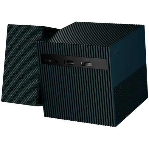 TCL PLAYCUBE Projector, 1080P Native, 750 ISO Lumens, Google TV, Netflix Certified, 5W Speaker, 90° Swivel Stand, 66Wh Battery - 5