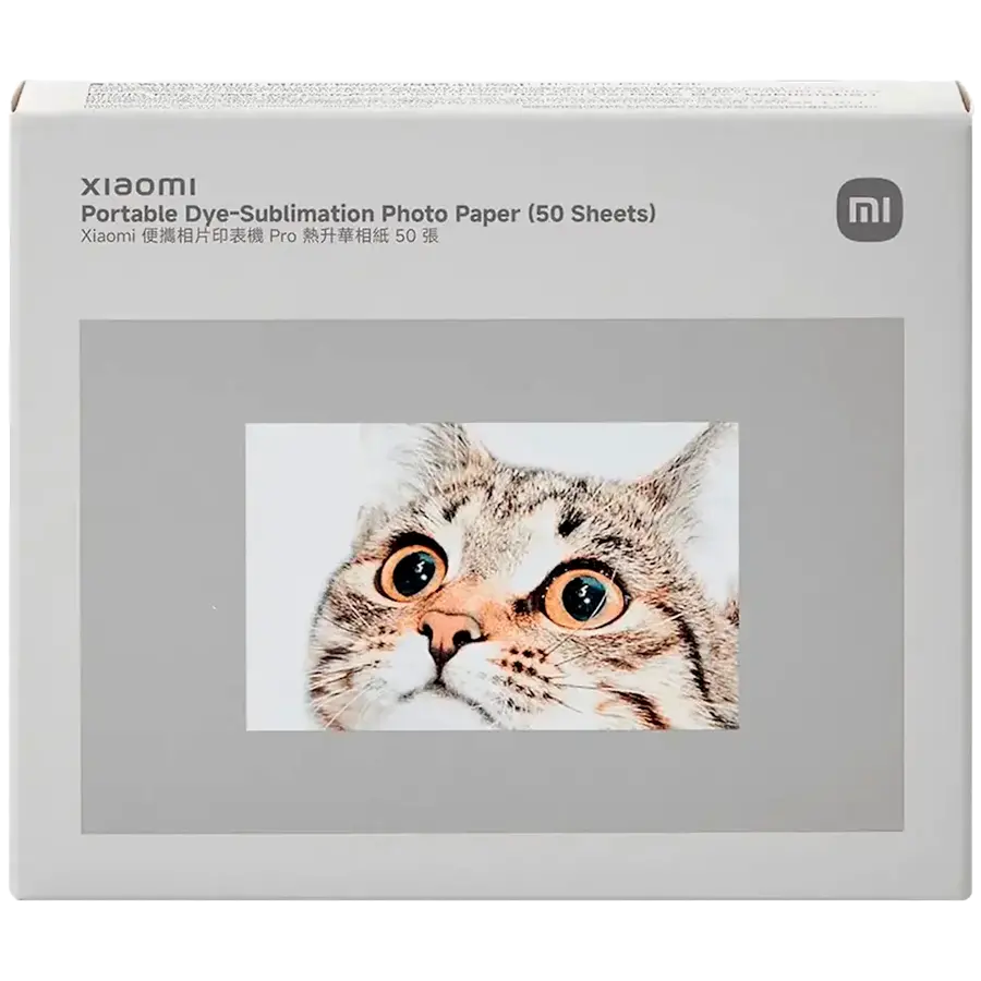 Xiaomi Portable Dye-Sublimation Photo Paper (50 Sheets)