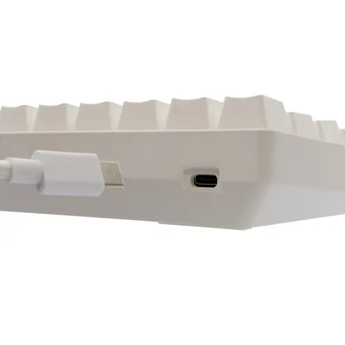 White Shark геймърска механична клавиатура Gaming Mechanical Keyboard SHINOBI 2 - YUSYA 5P Red Switches (English US), White - 8