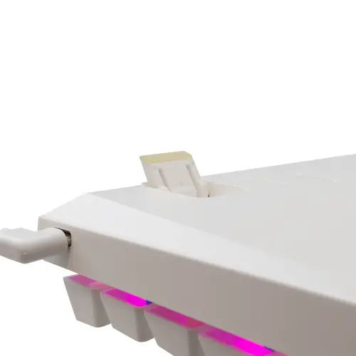 White Shark геймърска механична клавиатура Gaming Mechanical Keyboard WAKIZASHI 2 - Blue Switches (English US), White - 6