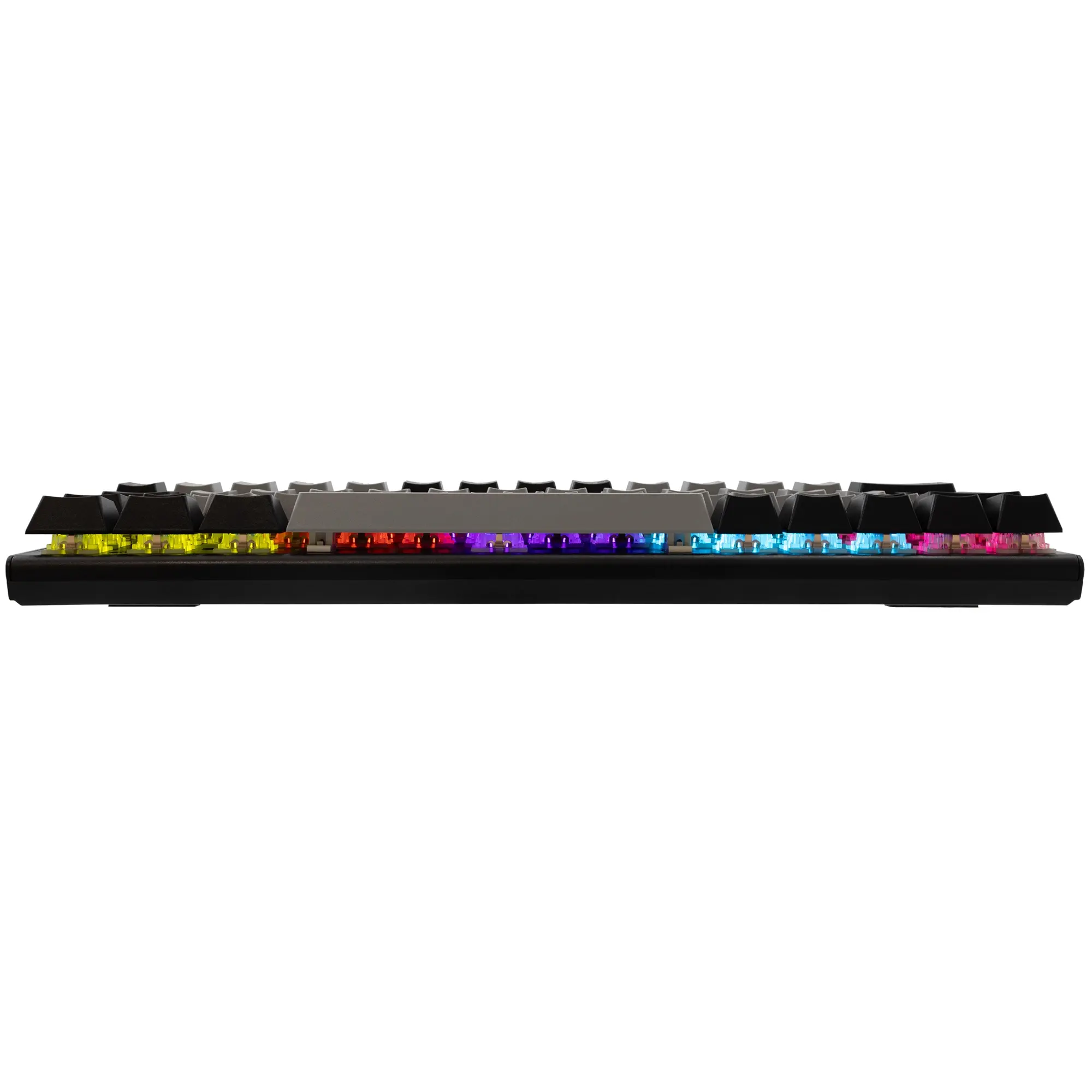 White Shark геймърска механична клавиатура Gaming Mechanical Keyboard WAKIZASHI 2 - Red Switches (English US), Gray, Black - image 4