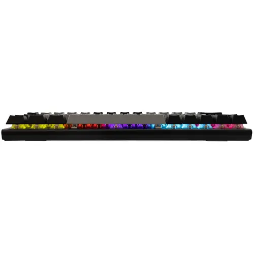White Shark геймърска механична клавиатура Gaming Mechanical Keyboard WAKIZASHI 2 - Red Switches (English US), Gray, Black - 5