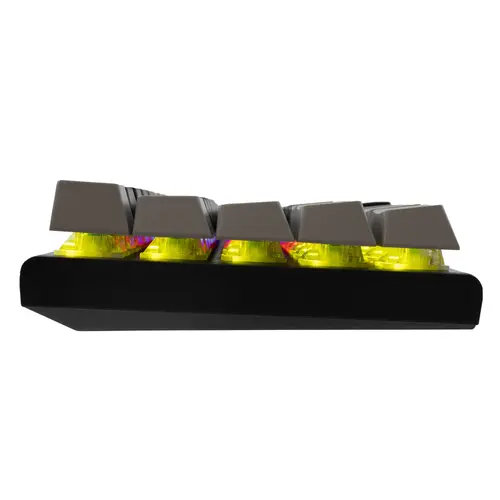 White Shark геймърска механична клавиатура Gaming Mechanical Keyboard WAKIZASHI 2 - Red Switches (English US), Black, Gray - 5