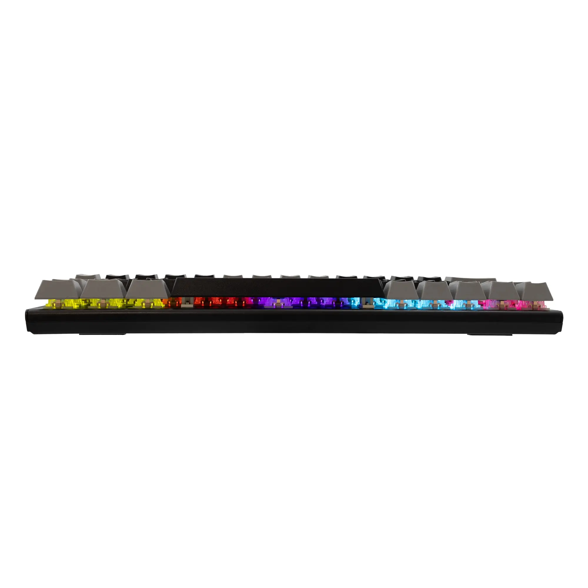 White Shark геймърска механична клавиатура Gaming Mechanical Keyboard WAKIZASHI 2 - Red Switches (English US), Black, Gray - image 5