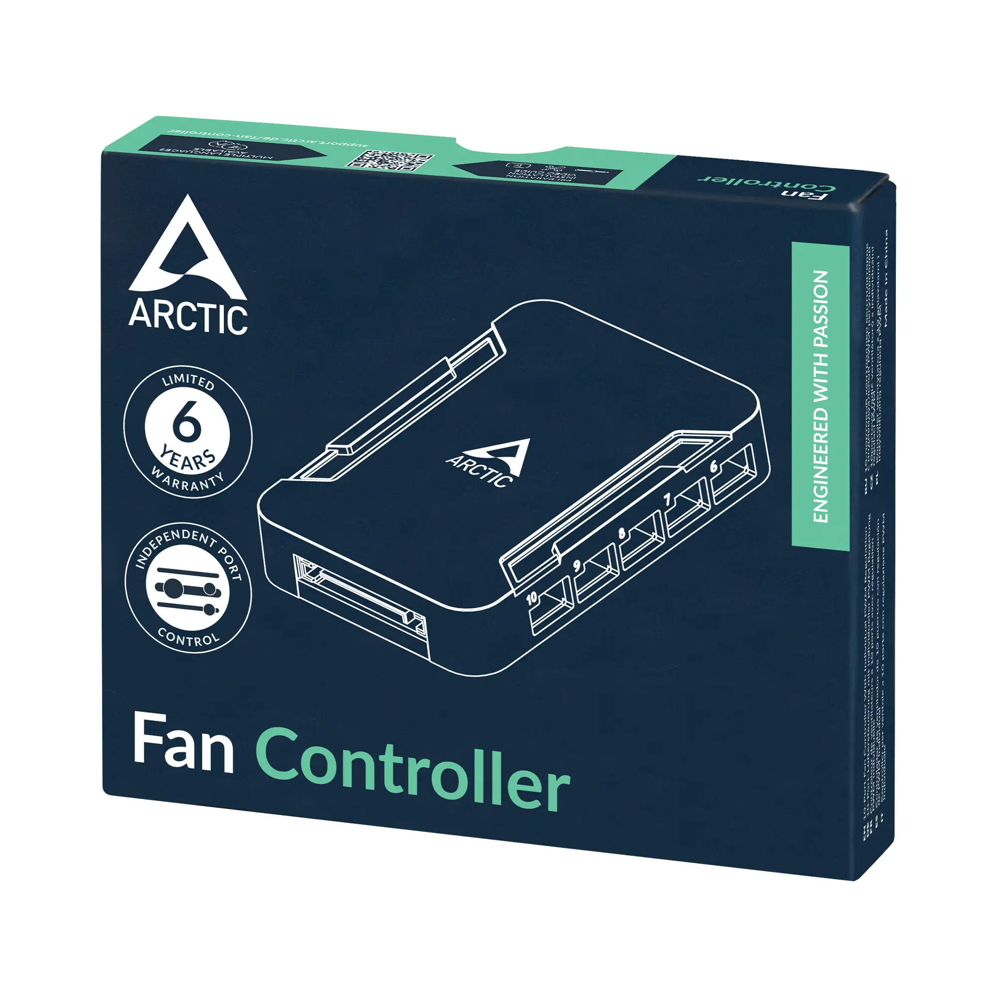 Контролер за вентилатори ARCTIC Case Fan PWM Hub 1 to 10 Port - image 7