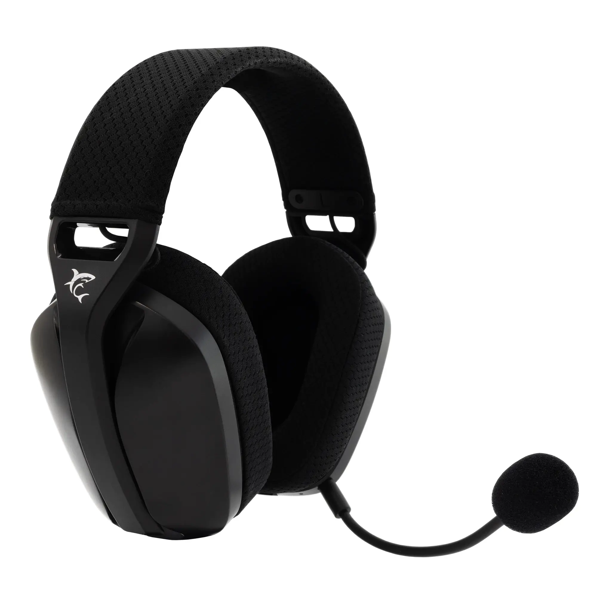 White Shark безжични геймърски слушалки Gaming Headphones BUTTERFLY - Bluetooth, 2.4G, Black - image 2