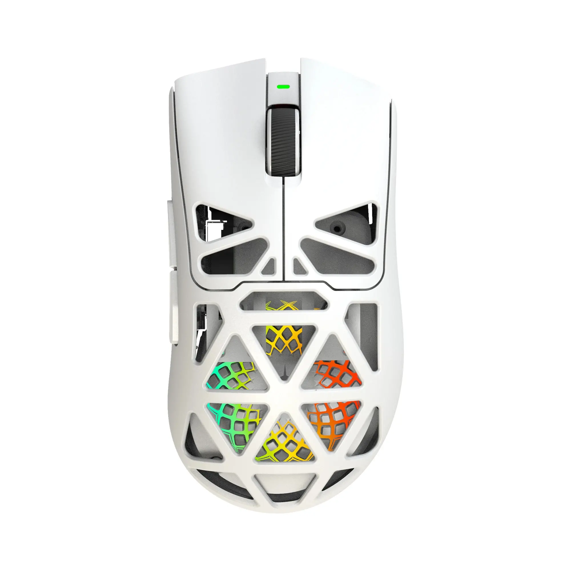 White Shark mouse gaming profesional wireless MORIEN - 12000dpi, 1000Hz, Bluetooth, Alb