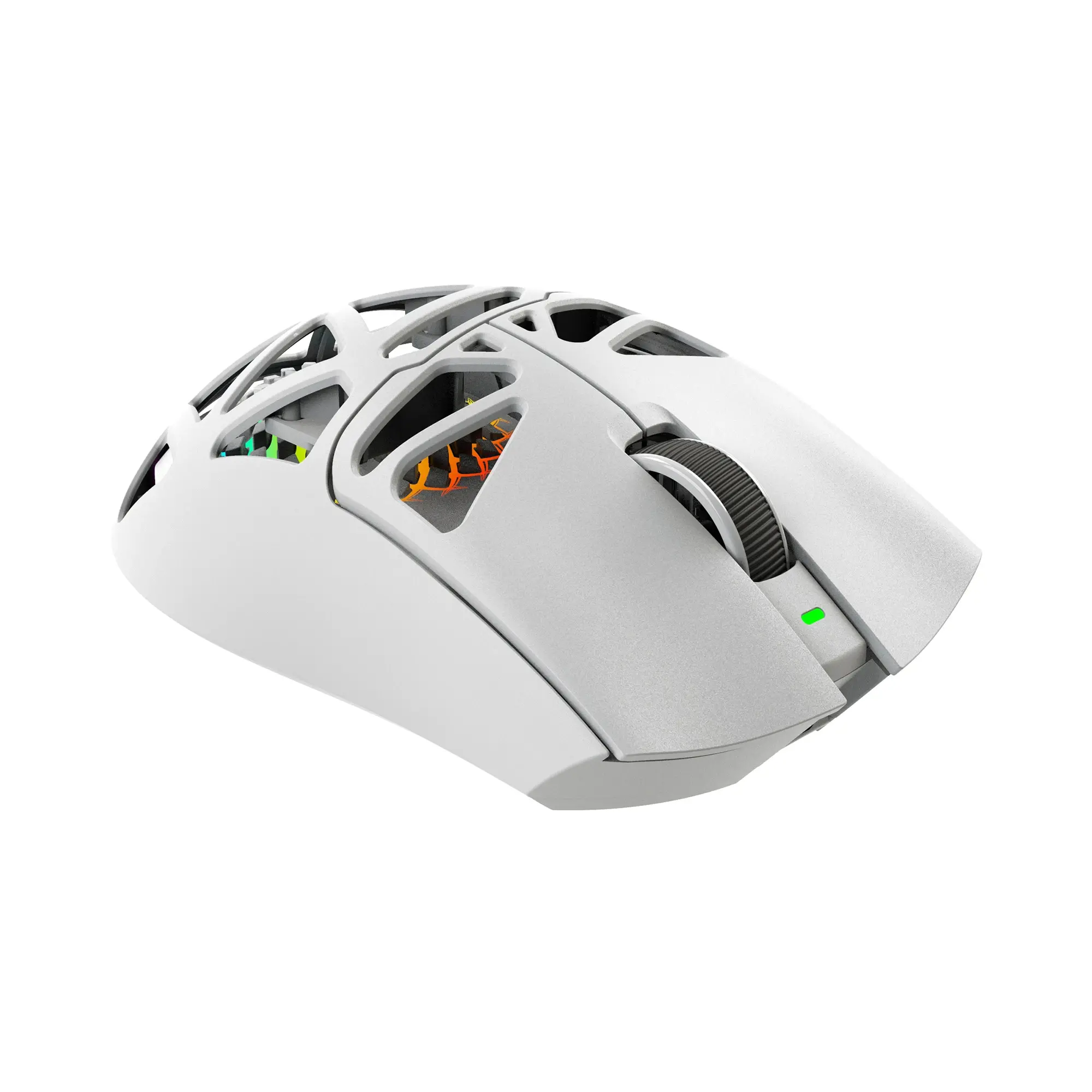 White Shark професионална геймърска мишка Wireless Gaming Mouse MORIEN - 12000dpi, 1000Hz, Bluetooth, White - image 3