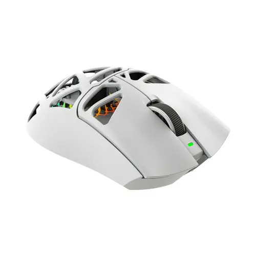 White Shark професионална геймърска мишка Wireless Gaming Mouse MORIEN - 12000dpi, 1000Hz, Bluetooth, White - image 3