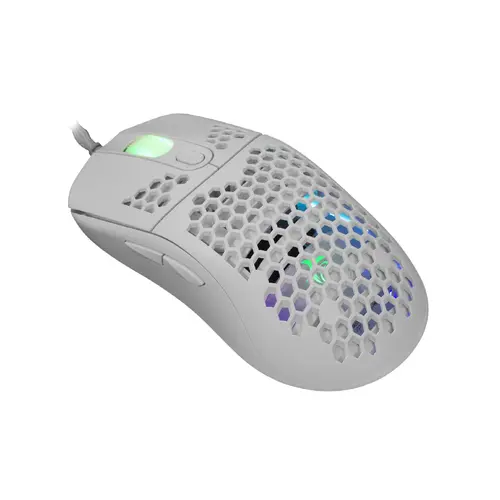 White Shark геймърска мишка Gaming Mouse GALAHAD - 7200dpi, White - image 1