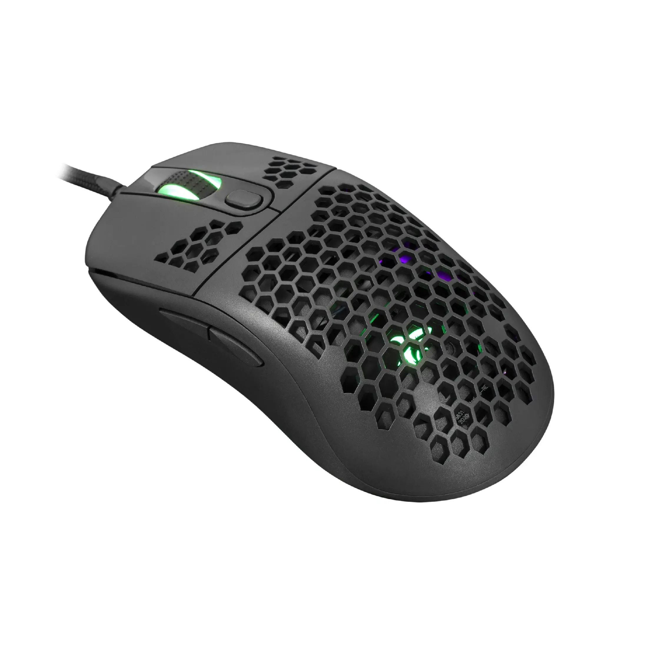 White Shark геймърска мишка Gaming Mouse GALAHAD - 7200dpi, 1000Hz, Black - image 1
