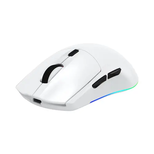 White Shark професионална геймърска мишка Wireless Gaming Mouse CADOR - 10000dpi, 1000Hz, Bluetooth, White - image 2