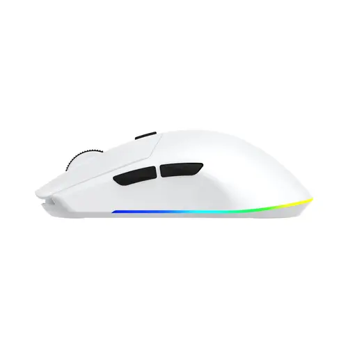 White Shark професионална геймърска мишка Wireless Gaming Mouse CADOR - 10000dpi, 1000Hz, Bluetooth, White - image 4
