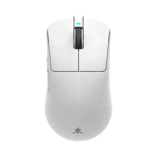 White Shark професионална геймърска мишка Wireless Gaming Mouse BORS - 12000dpi, 1000Hz, Bluetooth, White