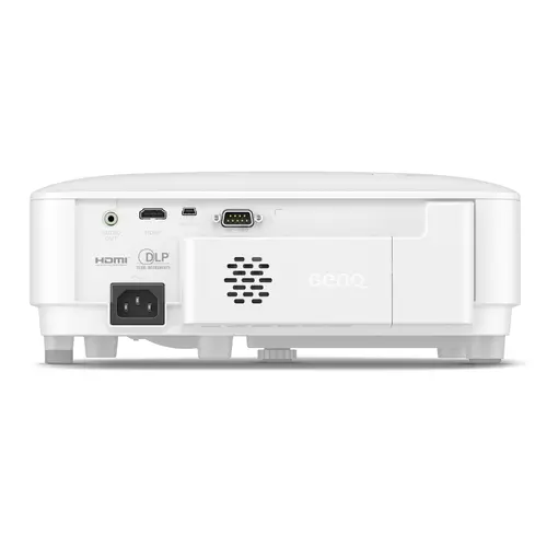 Мултимедиен проектор, BenQ MH560C, DLP, 1080p (1920x1080), 15 000:1, 3800 ANSI Lumens, 16.67ms Latency, Zoom 1.1x, Glass Lenses, Auto Vertical Keystone, Anti-Dust Sensor, 1x HDMI 1.4a, Audio Out, RS232, USB Type Mini B, up to 15,000 hrs, Speaker 10W, 3D Ready, 2.3kg, White - image 1