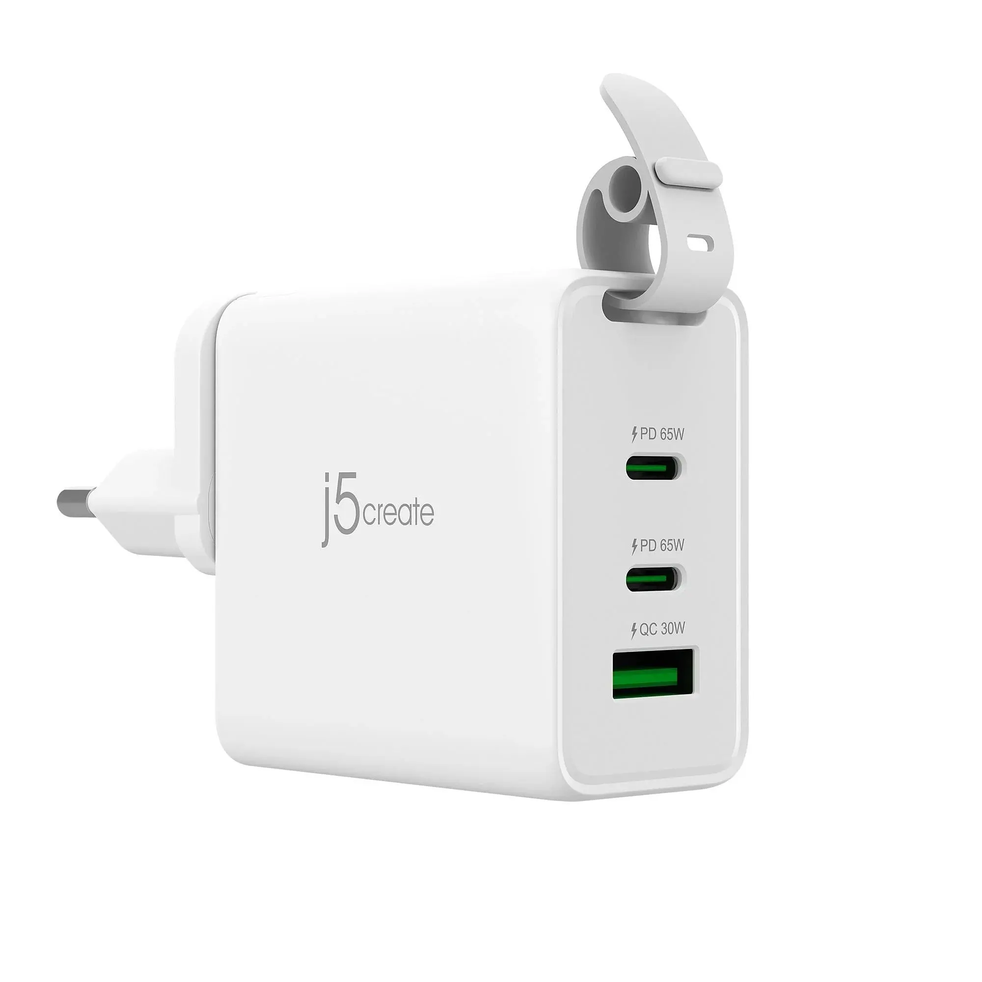 Încărcător de rețea j5create JUP3565CV 65W, 3 porturi, USB-C, USB-A