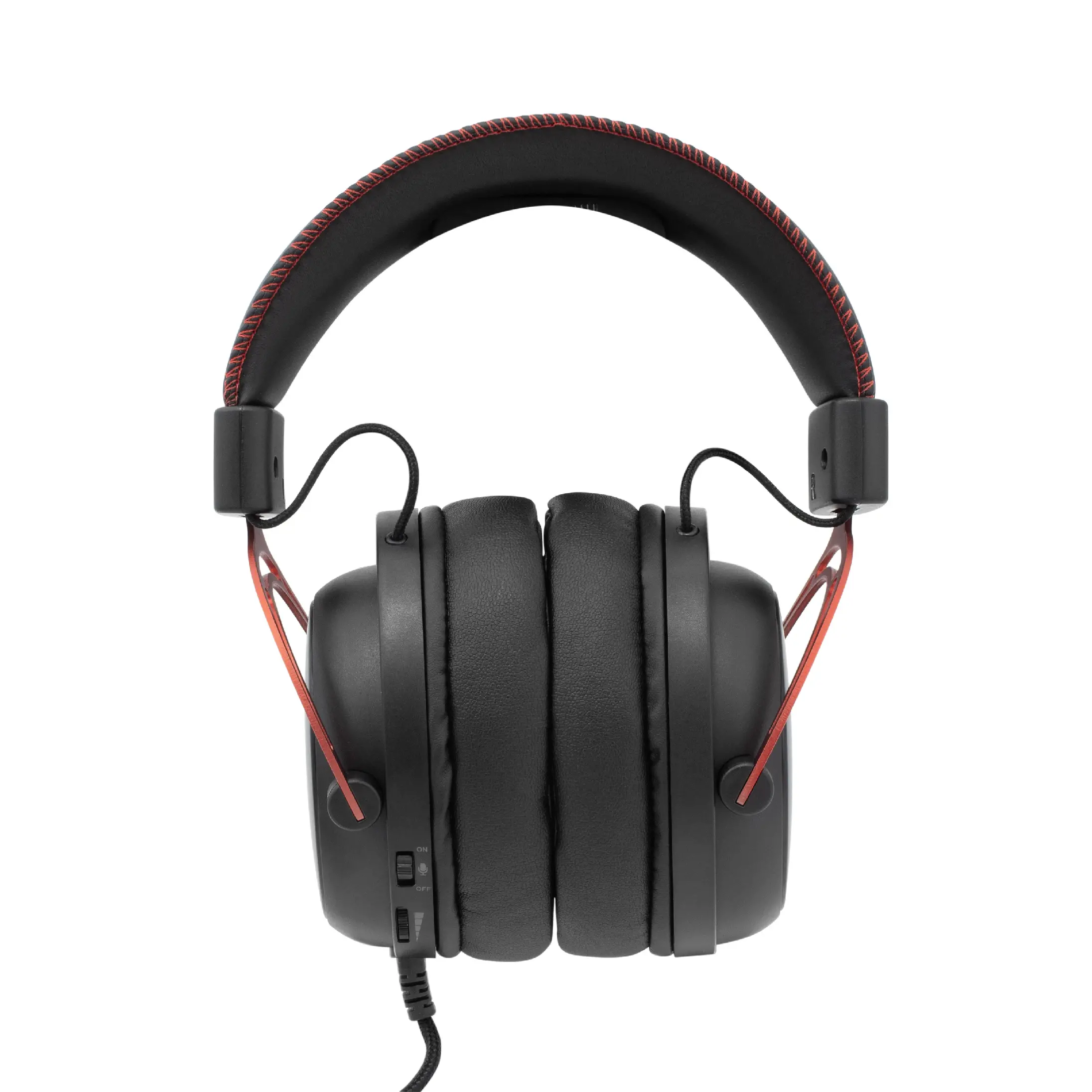 White Shark геймърски слушалки Gaming Headphones GORILLA BLACK/RED - 53mm, Stereo 2.0 - image 1