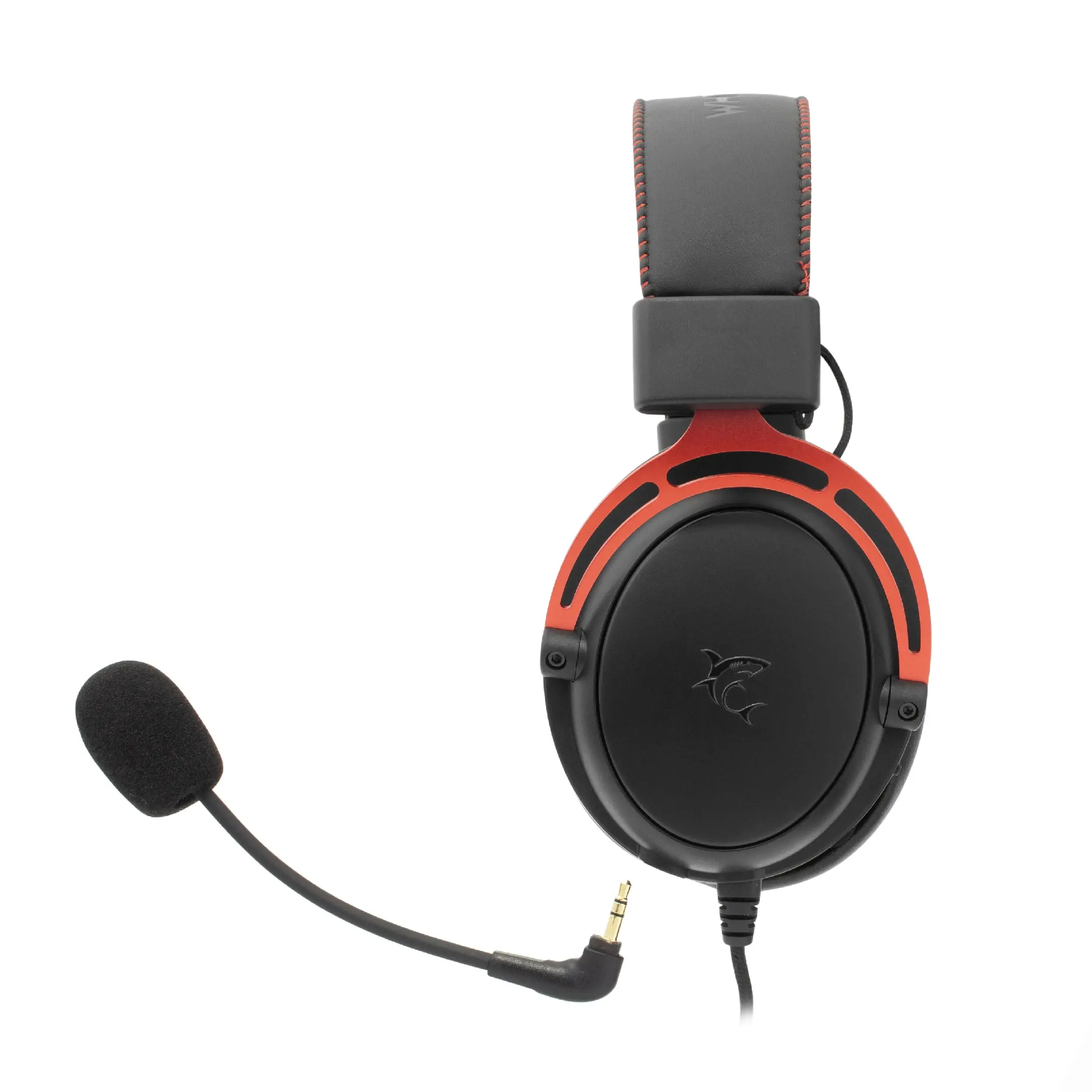 White Shark геймърски слушалки Gaming Headphones GORILLA BLACK/RED - 53mm, Stereo 2.0 - image 2