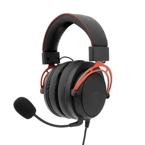 White Shark геймърски слушалки Gaming Headphones GORILLA BLACK/RED - 53mm, Stereo 2.0