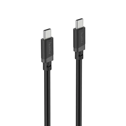 HAMA Кабел USB-C - USB-C, 60W, 2 м, черен - image 1