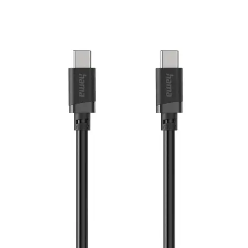 HAMA Кабел USB-C - USB-C, 60W, 2 м, черен