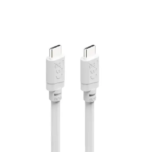 HAMA Кабел USB-C - USB-C, 60W, 2 м, бял - image 2