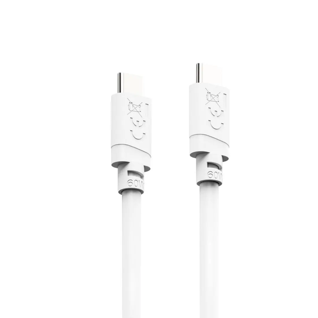 HAMA Cablu USB-C - USB-C, 60W, 2 m, alb - image 4