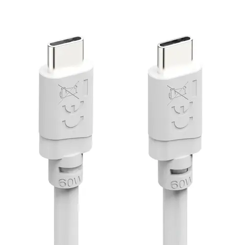 HAMA Кабел USB-C - USB-C, 60W, 2 м, бял - image 9